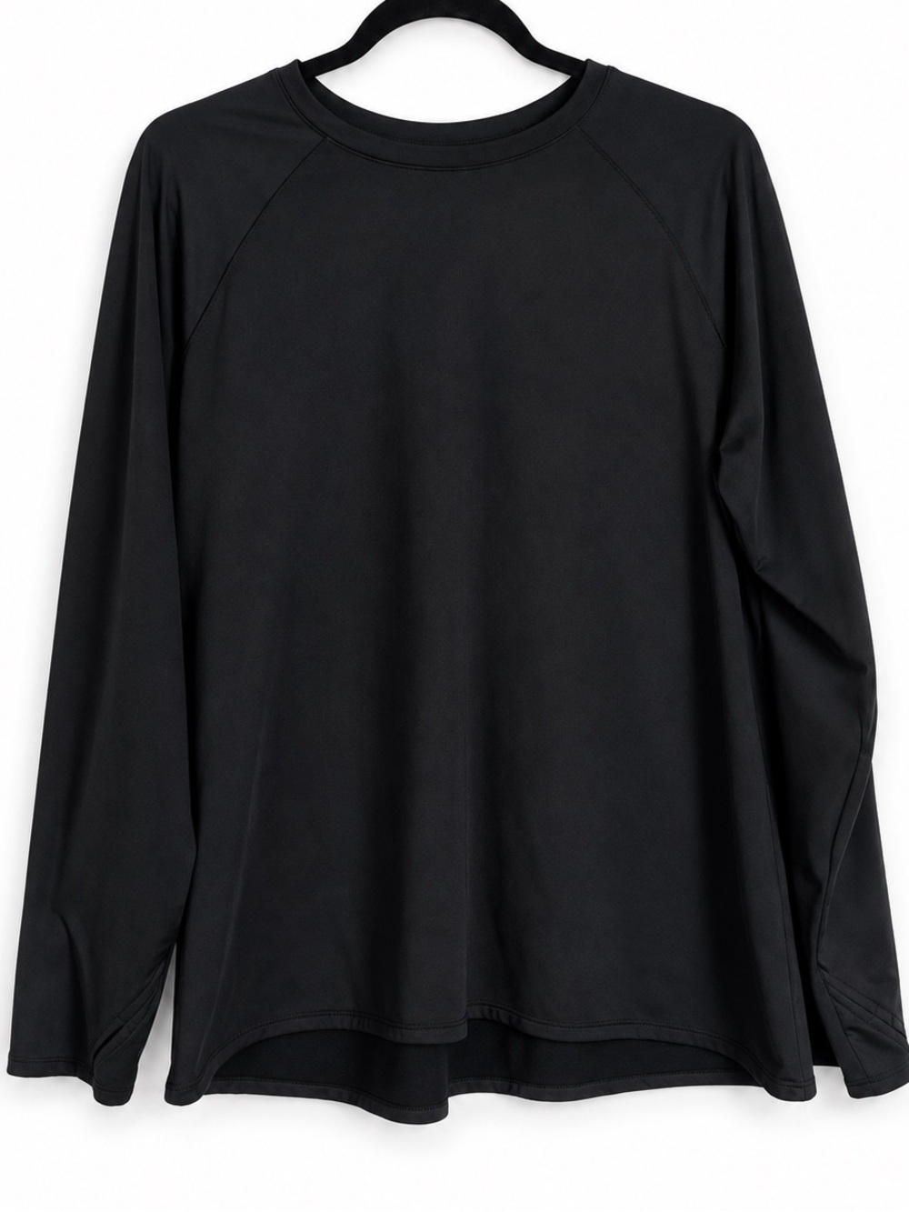 Cuddlduds mens XXL climate right black long sleeve performance training shirt